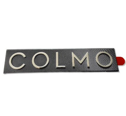 Brushed Aluminum Plate Sticker