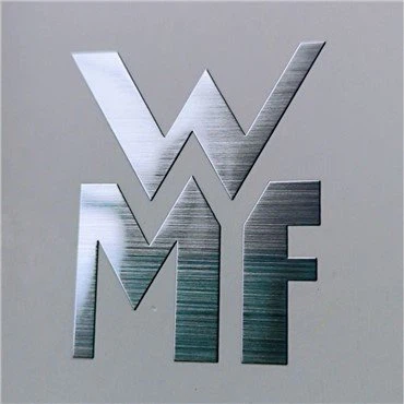 Electroformed nikèl logo fich