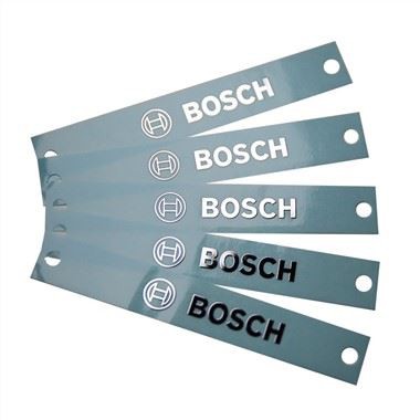 Metal Logo etikèt fich