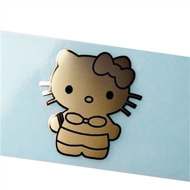 Nickel Sticker Logo Label Metal Sticker